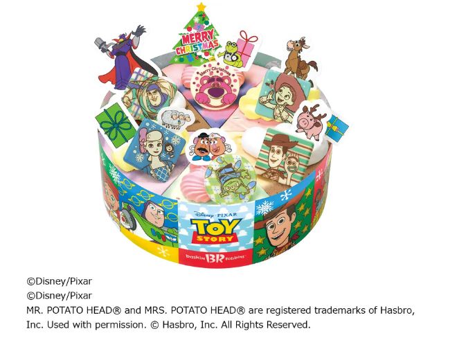 サーティワン アイスクリーム「トイ・ストーリー / クリスマス パレット６」