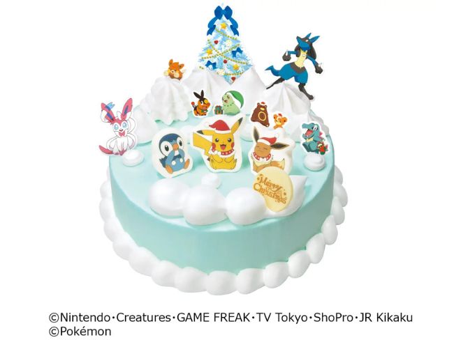 サーティワン アイスクリーム「ポケモン クリスマス アイスクリームケーキ」