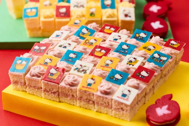 HELLO KITTY パッチワークケーキ