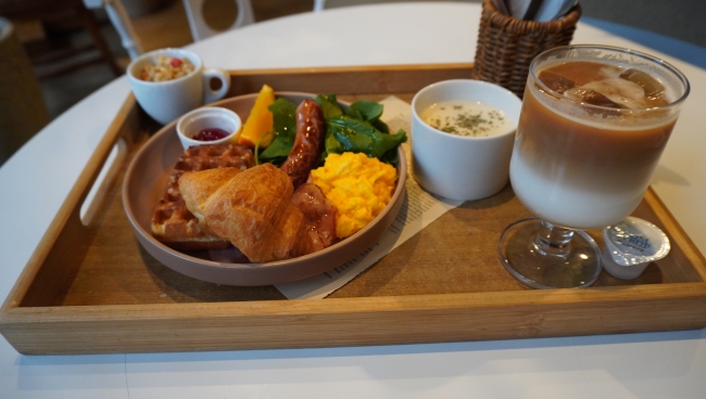 Kyocafe chacha 　京ワッフルプレート
