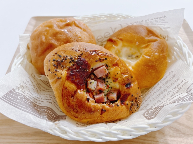 おすすめのパン3種