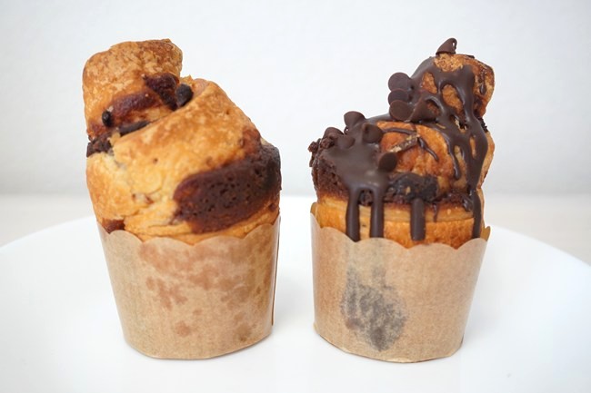 バブカカダブラのオリジナルバブカップとチョコレートバブカップ