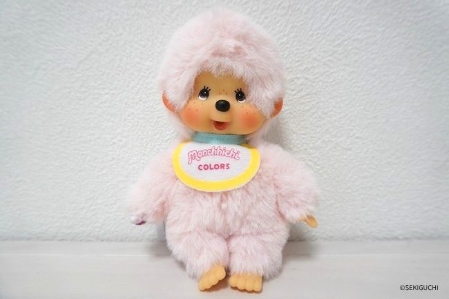 モンチッチカラーズキーチェーンのピンク