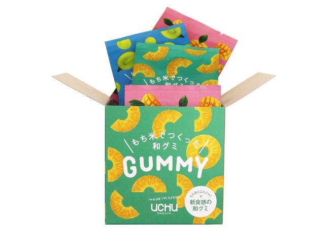 3種類のグミが入ったセットボックス『GUMMY』
