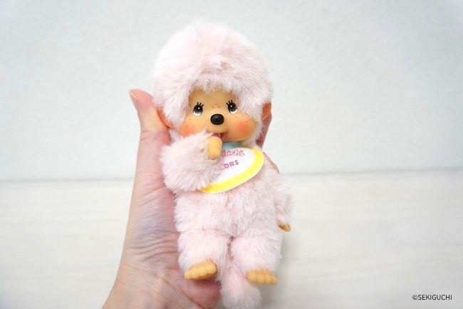 おしゃぶりをくわえるモンチッチカラーズキーチェーン