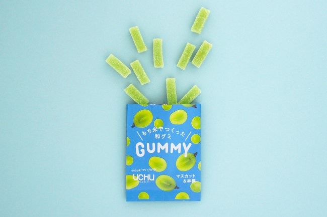 GUMMYのマスカットと林檎