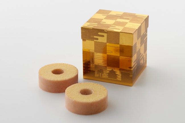 クラブハリエ「バームクーヘン mini」の高島屋限定パッケージ