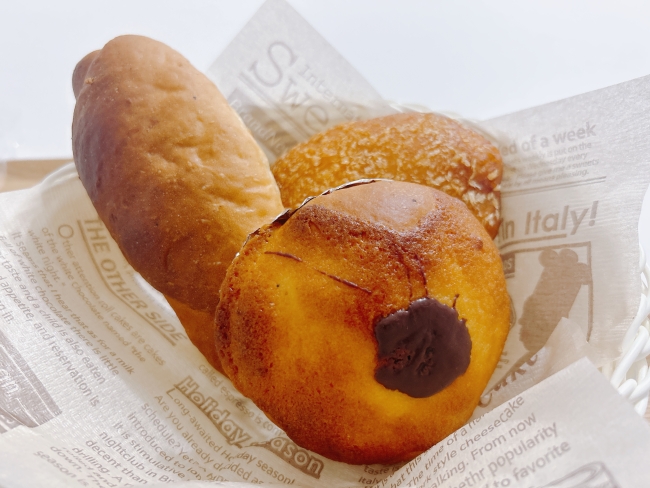 おすすめのパン3種