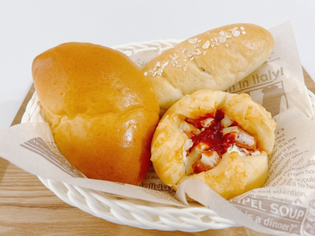 おすすめのパン3種