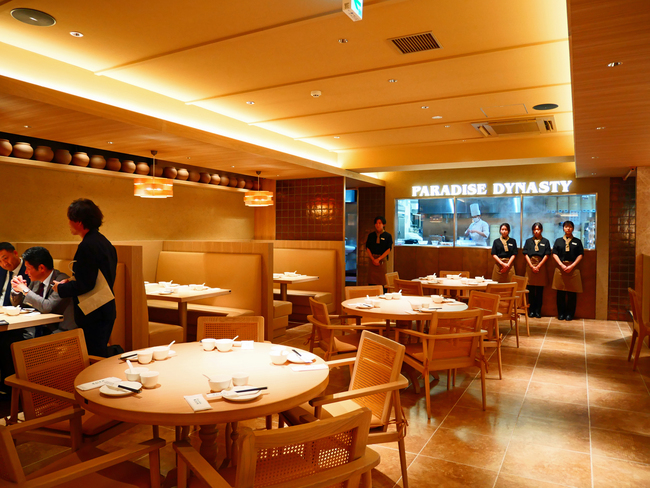 Paradise Dynasty 京都四条店　内装奥