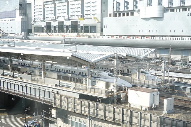 ドクターイエローコラボルームからの眺め