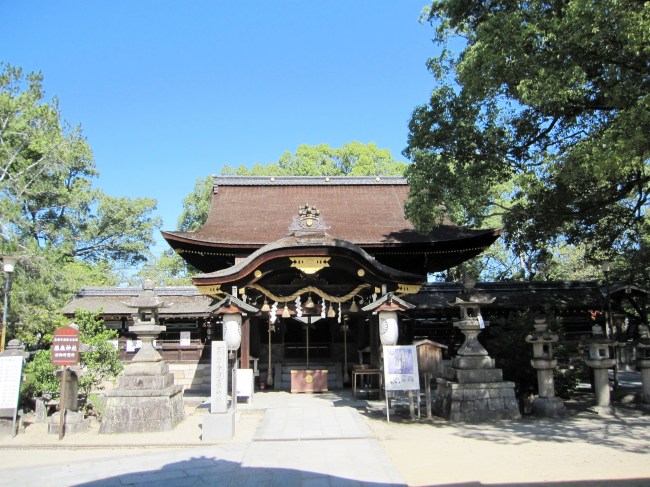 藤森神社の本堂