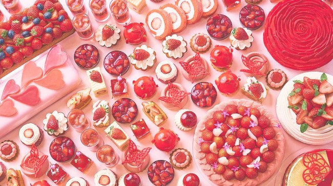 ヒルトン京都「ストロベリーにメロメロ ～Strawberry Addict～」