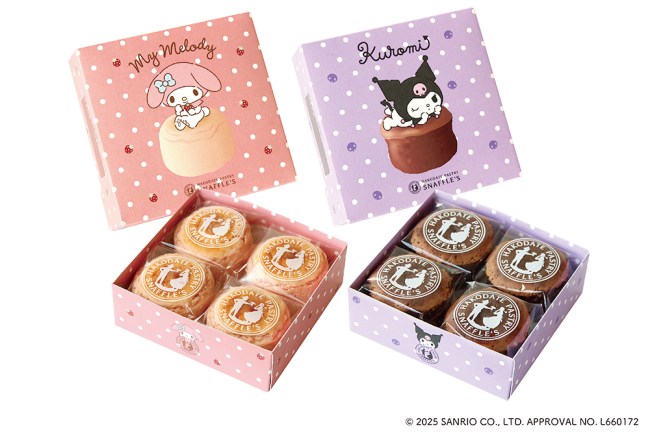 『マイメロディ×めん恋いちごオムレット』『クロミ×蒸し焼きショコラ』