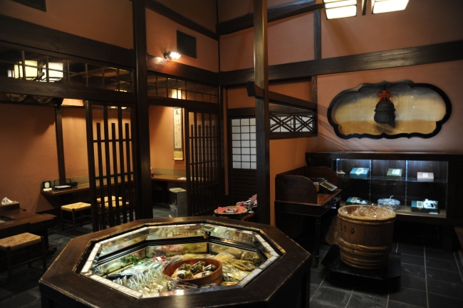 御すぐき處京都なり田 上賀茂本店の店内