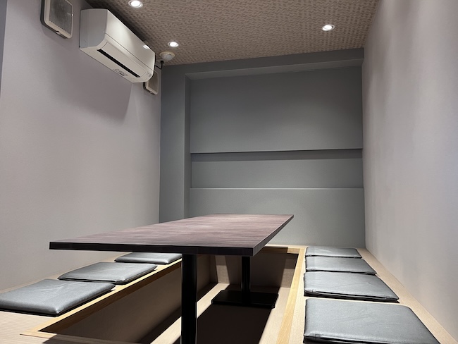 じねんと食堂の個室