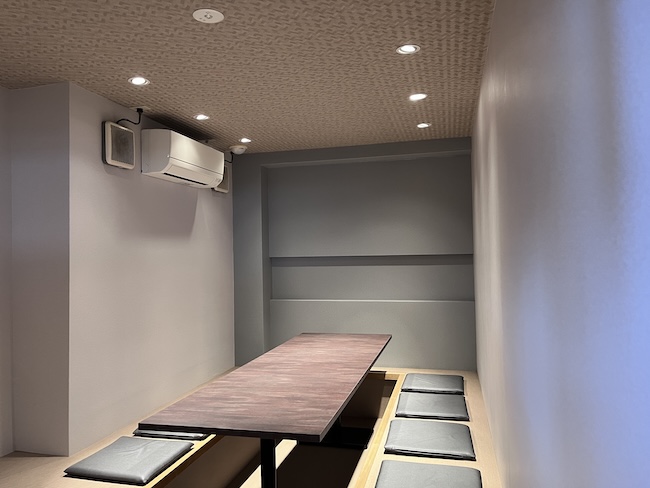 じねんと食堂の個室