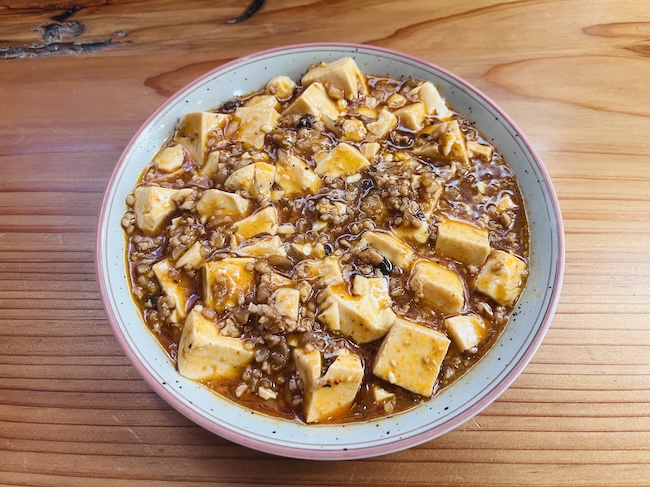 菜館Wongの麻婆豆腐