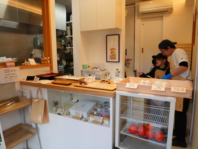 どらやき亥ノメ　カウンター