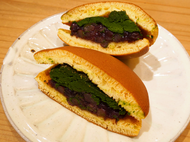 どらやき亥ノメ　濃い抹茶