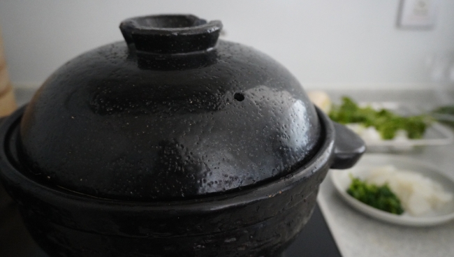 七草粥　土鍋