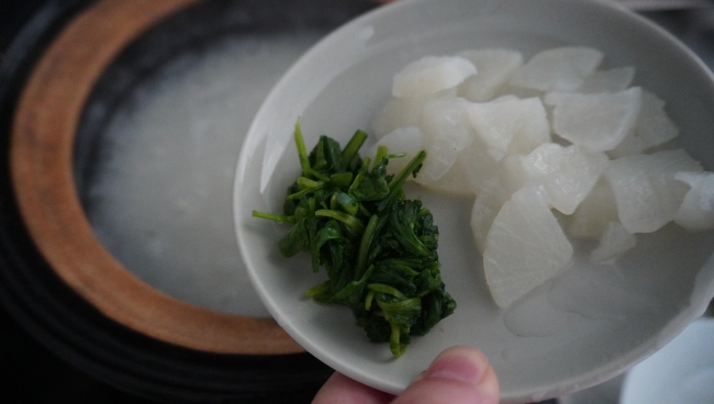 七草粥　作り方