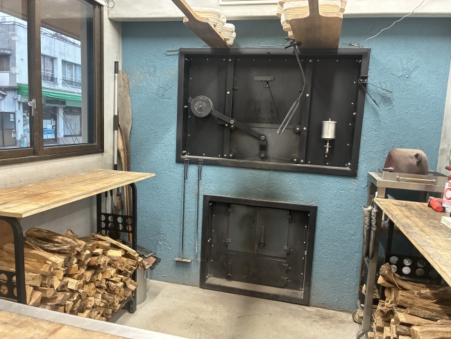 かも川ヒューの薪窯