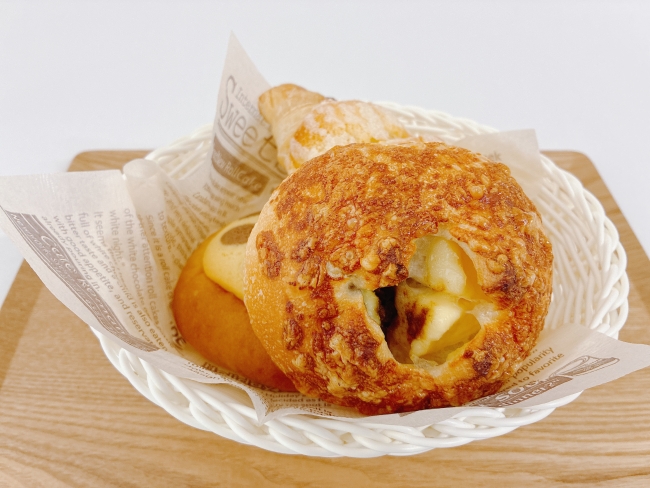 購入したパン3種