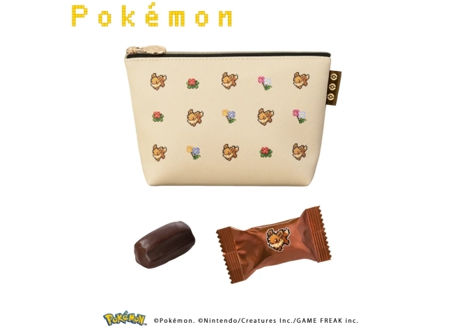 チョコクッキー入りポーチ（イーブイフレンズ）
