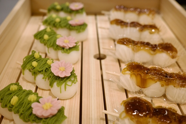 Oh!huggy!!の抹茶とみたらしお団子