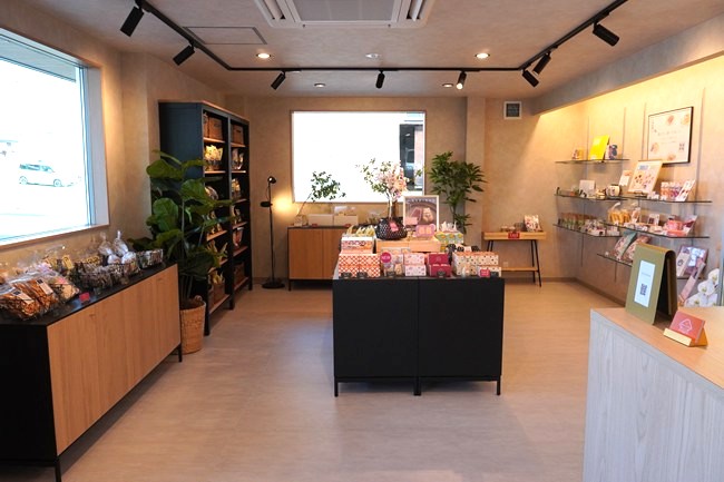 コウエツアンの店内