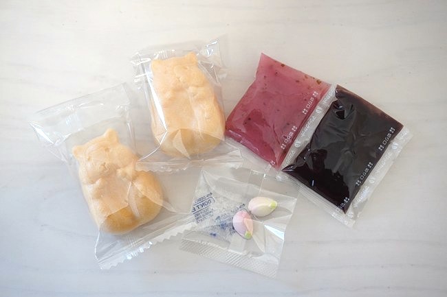 手づくりハムスターモナカ春限定のセット内容