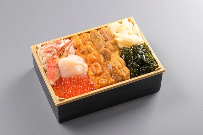 北海二色雲丹海宝弁当