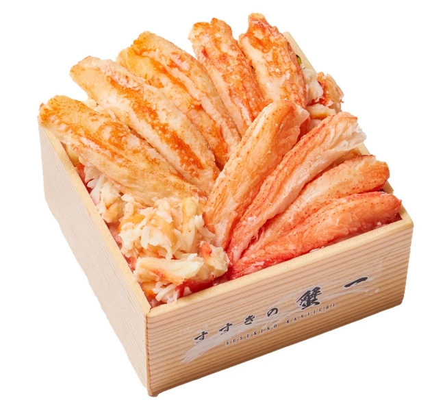 北海道産二大蟹食べ比べ弁当