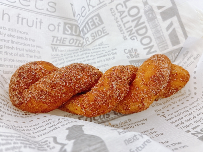 『シナモンドーナツ』(130円)