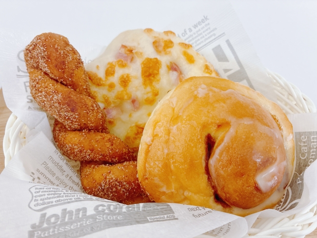 おすすめのパン3種