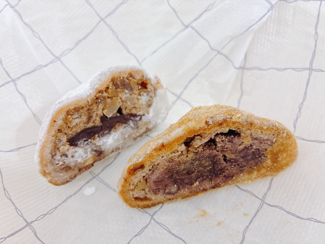 『GATEUあんこ』（432円）と『GATEUマロングラッセとコーヒー』（540円） 