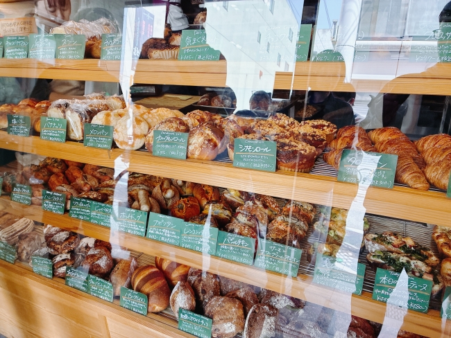 種類豊富なパン