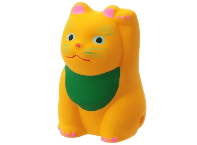 縁起物チャーム 招き猫土鈴キク