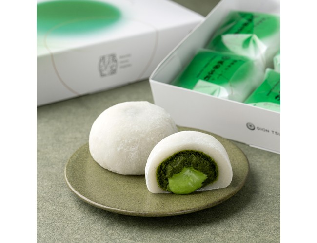 皿にのった「抹茶生だいふく」